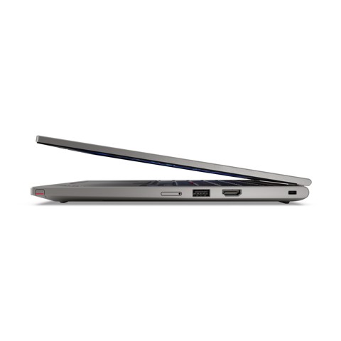 Lenovo ThinkPad L13 2-in-1 Gen 6 (AMD) AMD Ryzen™ 5 PRO 215 Ibrido (2 in 1) 33,8 cm (13.3") Touch screen WUXGA 16 GB LPDDR5x-SDRAM 512 GB SSD Wi-Fi 7 (802.11be) Windows 11 Pro Grigio Italiano