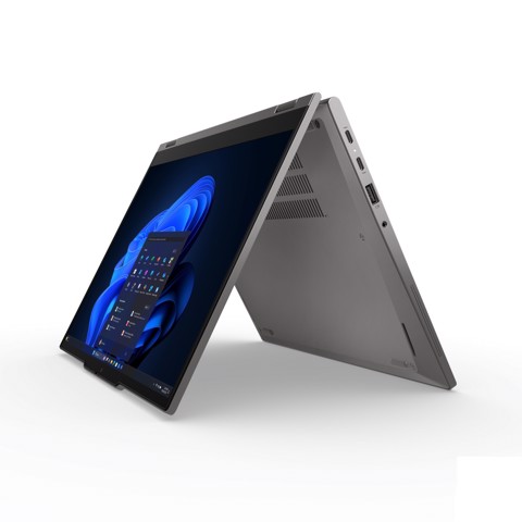 Lenovo ThinkPad L13 2-in-1 Gen 6 (AMD) AMD Ryzen™ 5 PRO 215 Ibrido (2 in 1) 33,8 cm (13.3") Touch screen WUXGA 16 GB LPDDR5x-SDRAM 512 GB SSD Wi-Fi 7 (802.11be) Windows 11 Pro Grigio Italiano