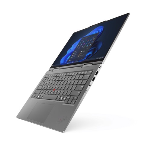 Lenovo ThinkPad X1 2-in-1 Gen 10 Aura Edition Intel Core Ultra 7 255U Ibrido (2 in 1) 35,6 cm (14") Touch screen WUXGA 16 GB LPDDR5x-SDRAM 512 GB SSD Wi-Fi 6E (802.11ax) Windows 11 Pro Grigio Italiano