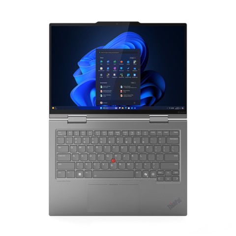Lenovo ThinkPad X1 2-in-1 Gen 10 Aura Edition Intel Core Ultra 7 255U Ibrido (2 in 1) 35,6 cm (14") Touch screen WUXGA 16 GB LPDDR5x-SDRAM 512 GB SSD Wi-Fi 6E (802.11ax) Windows 11 Pro Grigio Italiano