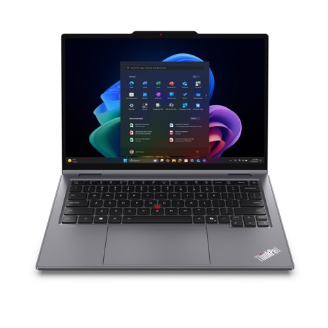 Lenovo ThinkPad X1 2-in-1 Gen 11 Aura Edition Copilot+ PC Intel Core Ultra 7 355 Ibrido (2 in 1) 35,6 cm (14") Touch screen WUXGA 32 GB LPDDR5x-SDRAM 1 TB SSD Wi-Fi 7 (802.11be) Windows 11 Pro Grigio Italiano