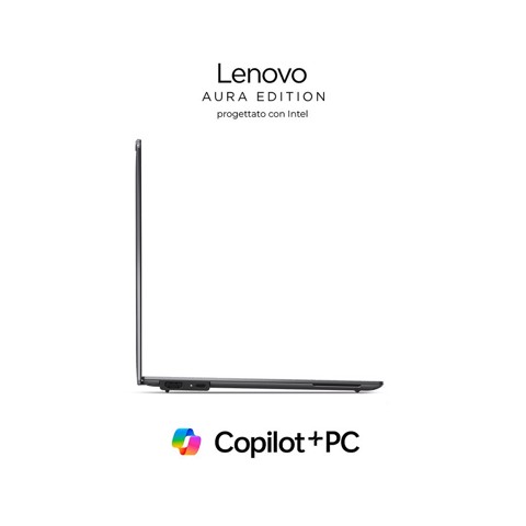 Lenovo ThinkPad X9-14 Gen 1 Copilot+ PC Intel Core Ultra 7 258V Computer portatile 35,6 cm (14") WUXGA 32 GB LPDDR5x-SDRAM 1 TB SSD Wi-Fi 7 (802.11be) Windows 11 Pro Grigio QWERTY Italiano