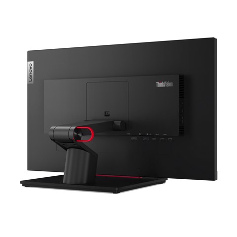Lenovo ThinkVision T24t-20 Monitor PC 60,5 cm (23.8") 1920 x 1080 Pixel Full HD LED Touch screen Capacitivo Nero