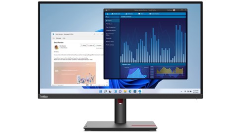 Lenovo ThinkVision T27p-30 Monitor PC 68,6 cm (27") 3840 x 2160 Pixel 4K Ultra HD LED Nero