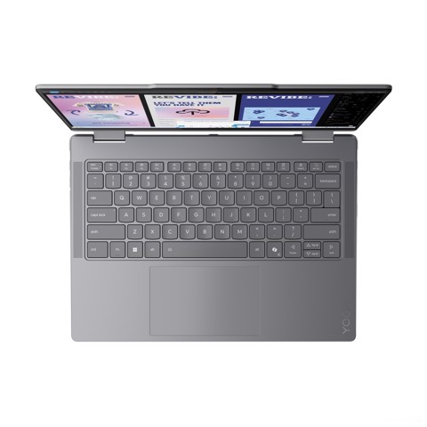 Lenovo Yoga | Notebook 7 | Display 14.0'' WUXGA (1920x1200) OLED | Processore INTEL Ultra 5 226V | Memoria RAM 16GB | Memoria SSD 512GB | Scheda grafica Integrata | Sistema Operativo Windows 11 Home | LUNA_GREY | Caricatore NON incluso