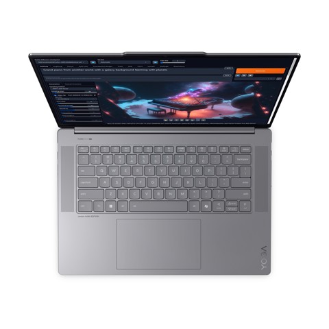 Lenovo Yoga Slim 7 15ILL9 Intel Core Ultra 7 256V Computer portatile 38,9 cm (15.3") Touch screen 2.8K 16 GB LPDDR5x-SDRAM 1 TB SSD Wi-Fi 7 (802.11be) Windows 11 Home Grigio