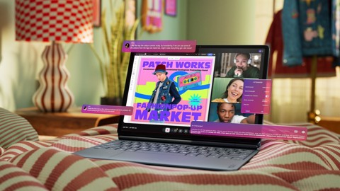 Lenovo Yoga Tab Plus Gen 2 - Display 13" 4K (3840×2560) LTPS 1100nits 144Hz - CPU Qualcomm Snapdragon 8 Elite - RAM 16GB - Memoria 512GB UFS - Grafica Qualcomm Adreno 830 - Connettività WiFi Slot MicroSD - 0 - 0 Inclusi