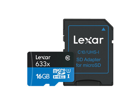 Lexar High-Performance 633x microSDHC/microSDXC UHS-I memoria flash 16 GB Classe 10