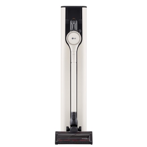 LG CordZero All-in-One A9T, Aspirapolvere senza filo 260W, Auto-svuotamento, 2 spazzole + 2 accessori, Wi-Fi, Beige