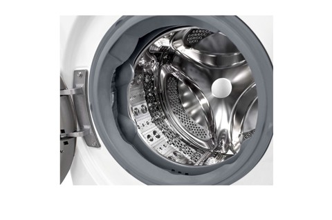 LG D4R7011TSWG lavasciuga Libera installazione Caricamento frontale Nero, Bianco D