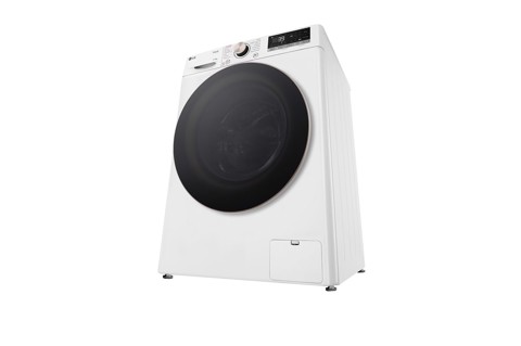 LG D4R7011TSWG lavasciuga Libera installazione Caricamento frontale Nero, Bianco D