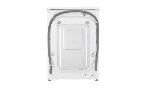 LG D4R7011TSWG lavasciuga Libera installazione Caricamento frontale Nero, Bianco D
