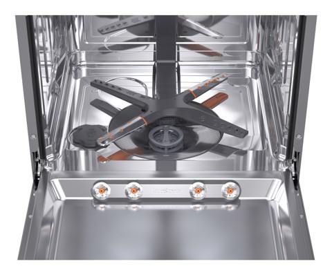 LG DF375HVS Lavastoviglie libera installazione, Classe A, 14 Coperti, Vapore, WI-FI, Grigia