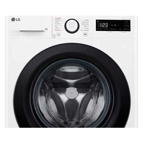 LG F2R3S09NSWB lavatrice Caricamento frontale 9 kg 1160 Giri/min Bianco CLASSE A-10%