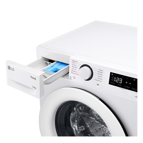 LG F2WV308NEW3 Lavatrice 8,5kg AI DD, Classe A, 1170 giri, Vapore Allergy Care, Motore Inverter Direct Drive