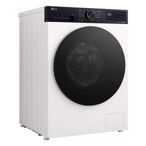 LG F4NX5009THB Lavatrice Intelligente 9 kg Classe A-40% Ivory White/Nero