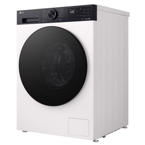 LG F4NX5009THB Lavatrice Intelligente 9 kg Classe A-40% Ivory White/Nero