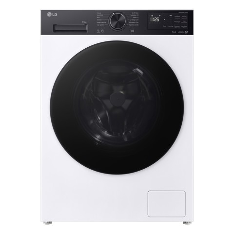LG F4NX5011TKB Lavatrice Intelligente 11 kg Classe A-40% Bianco/Nero