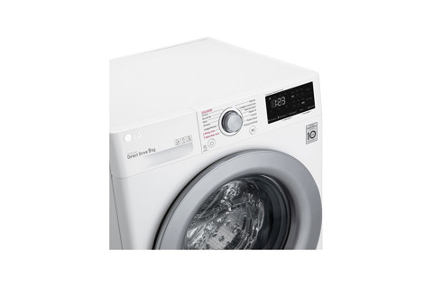 LG F4WV309S4E lavatrice Libera installazione Caricamento frontale 9 kg 1400 Giri/min B Bianco