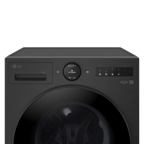 LG F4X7013TBB Lavatrice 13kg AI DD™ Serie X7, Classe A-40%, 1400 giri, Display Easy Circle, Wi-Fi, AI Wash, TurboWash