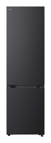 LG GBBS726CEV Frigorifero combinato Fit & Max 60cm, Classe C, 375L, AI Inverter, Black Steel