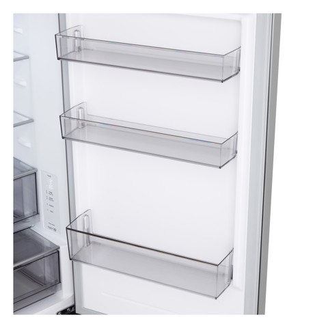 LG GBBSJ10DPY Frigorifero combinato Fit&Max 60cm, Classe D, 333L, AI Inverter, Prime Silver