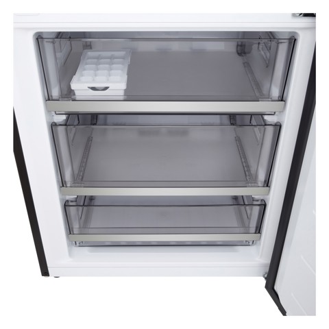 LG GBBW322CEV Frigorifero combinato 70cm, Classe C, 465L, Wi-Fi, Door Cooling, Fresh Converter & Balancer, Black Steel
