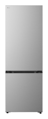 LG GBBW322DPY Fit & Max 70cm Combined Refrigerator, Class D, 465L, AI Fresh, Prime Silver