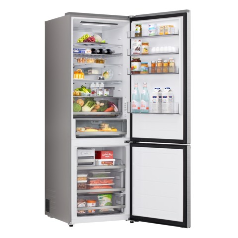 LG GBBW726AMB Frigorifero combinato Fit & Max 70cm, Classe A, 465L, AI Fresh, Wi-Fi, Metal Fresh, Door Cooling, Metal Sorbet