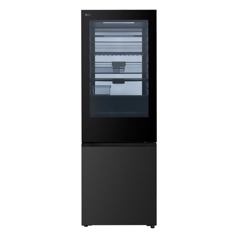 LG GBGW92GCEV Frigorifero combinato 70 cm InstaView Classe C Essence Black Steel