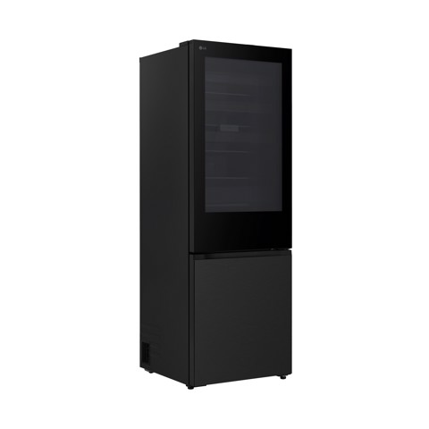 LG GBGW92GCEV Frigorifero combinato 70 cm InstaView Classe C Essence Black Steel