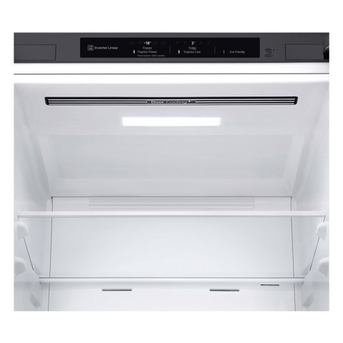 LG GBP62PZNAC Frigorifero combinato, Classe A, 384L, Fresh Converter, No frost, Inox