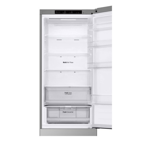 LG GBV22NCCPY Frigorifero combinato, Classe C, 387L, Door Cooling, Fresh Converter, Smart Diagnosis, Prime Silver