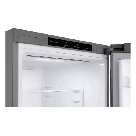 LG GBV22NCCPY Frigorifero combinato, Classe C, 387L, Door Cooling, Fresh Converter, Smart Diagnosis, Prime Silver