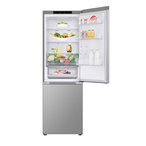 LG GBV3100DPY Frigorifero combinato, Classe D, 344L, Fresh Converter, Total no frost, Argento