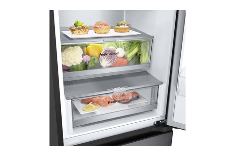 LG GBV7280BEV frigorifero con congelatore Libera installazione 387 L B Nero