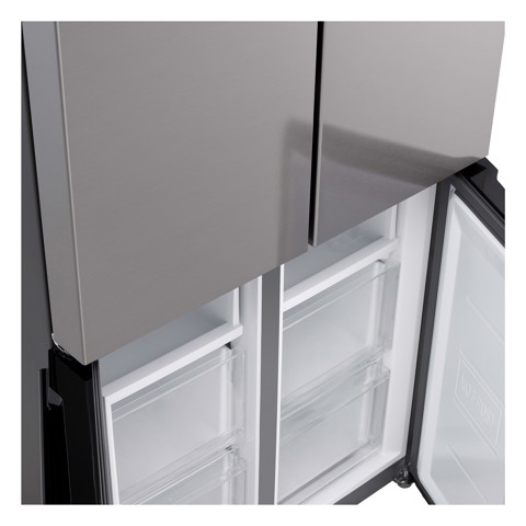 LG GMM41MSBEM Frigorifero Multidoor Slim, Classe E, 474L, Total No Frost, Cassetto Fresh Switch, Silver