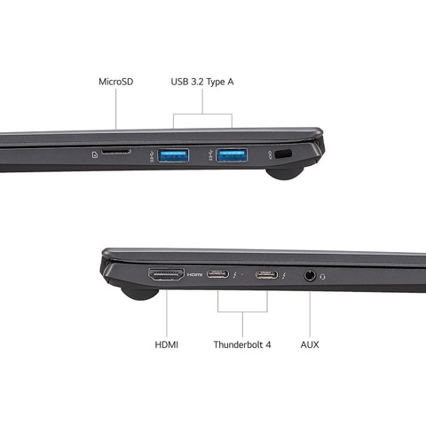 LG Gram Notebook 16" Intel i5 16GB 1TB