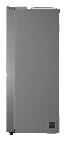LG GSLV90PZAD Frigorifero Side-by-Side, Classe D, 635L, Wi-Fi, Con allaccio, UVnano,Grigio