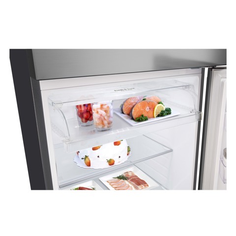 LG GTBV44SEBKD Frigorifero doppia porta 70cm, Classe E, 461L, Door & Linear Cooling, Argento