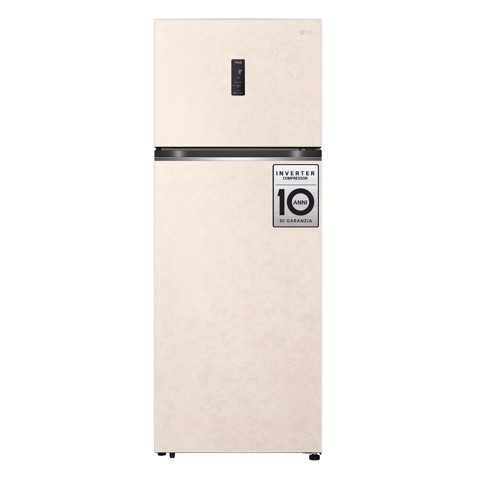 LG GTBV44SEBKD Frigorifero doppia porta 70cm, Classe E, 461L, Door & Linear Cooling,Sabbia