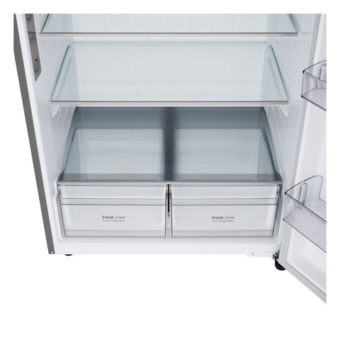 LG GTFV61PYBQD Frigorifero doppia porta Classe energetica E Platinum Silver