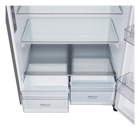 LG GTFV61PYBQD Frigorifero doppia porta Classe energetica E Platinum Silver