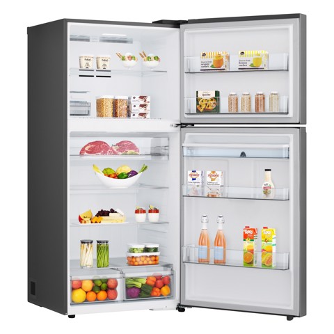 LG GTFV61PYBQD Frigorifero doppia porta Classe energetica E Platinum Silver