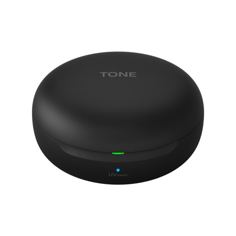 LG Tone Free FN7 Black Cuffie True Wireless Bluetooth Meridian Audio ANC con custodia UVnano