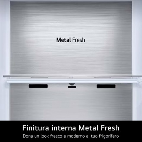 LG InstaView GMG860EPBE Frigorifero Multidoor Slim , Classe E, 508L, Wi-Fi, UVnano, Nero