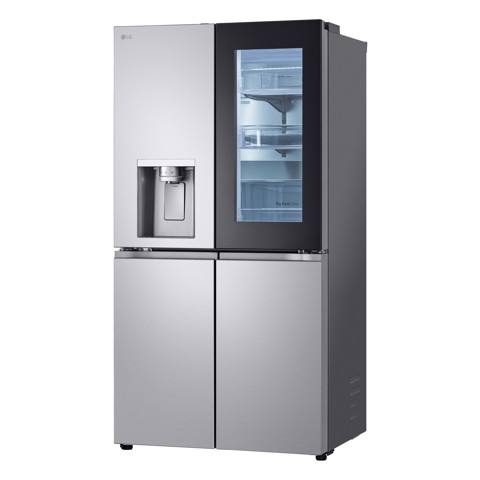 LG InstaView GMG960MBJE Frigorifero Multidoor , Classe E, 638L, Wi-Fi, UVnano, Acciaio