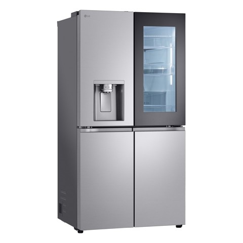 LG InstaView GMG960MBJE Frigorifero Multidoor , Classe E, 638L, Wi-Fi, UVnano, Acciaio