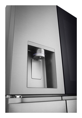 LG InstaView GMK961PY5E Frigorifero 4 porte | Classe E, 646L | Wi-Fi, Dispenser acqua senza allaccio, Door & Linear Cooling | Prime Silver