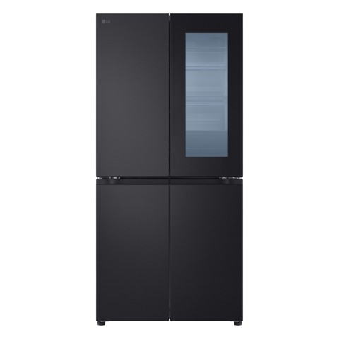 LG InstaView GMV860EPDE Frigorifero Multidoor Slim, Classe E, 530L, Wi-Fi, Linear Cooling, Essence Matte Black